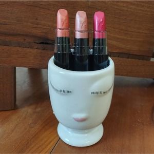 Savvy Minerals Young Living Lipstick Set Of 3 Rose Tones Makeup